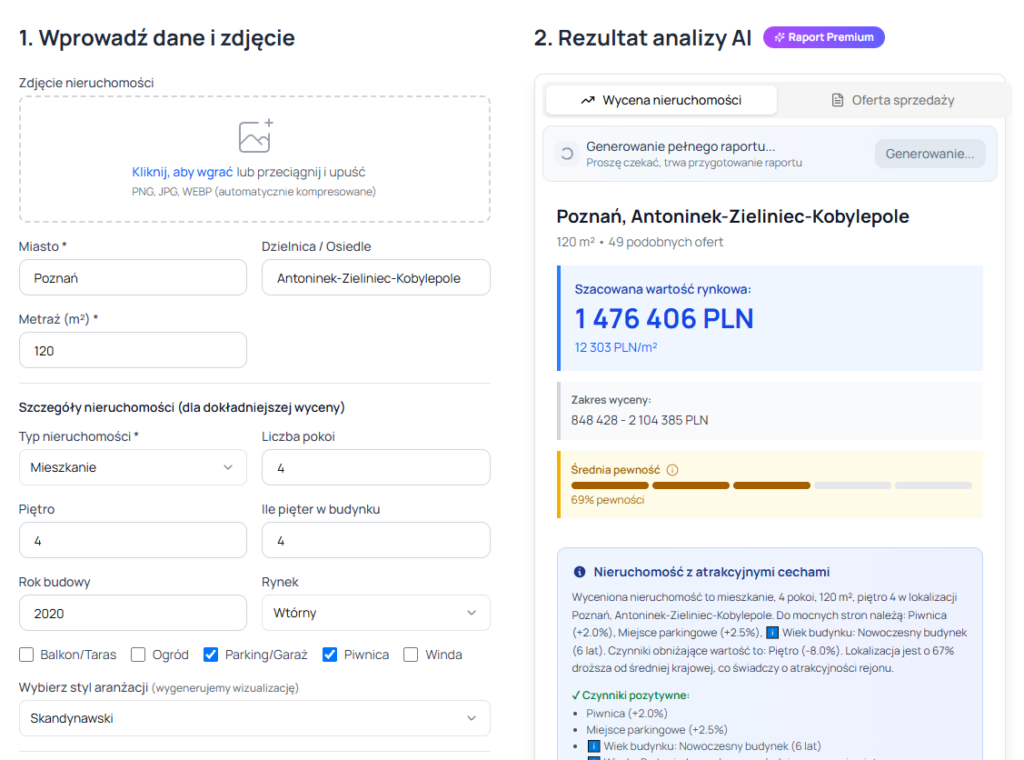 Jak oszacować cenę metra kwadratowego mieszkania? Prosty wzór 3 przykladowe dane